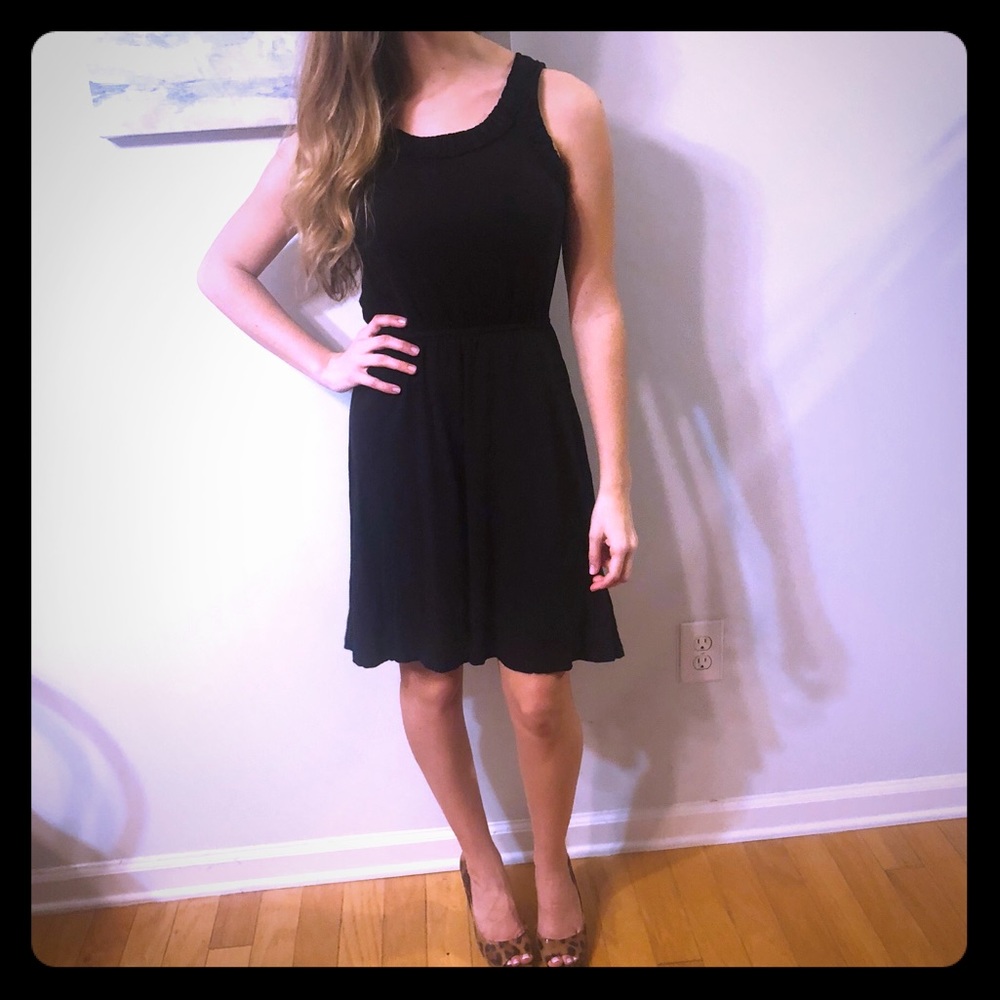 LOFT dress black XS